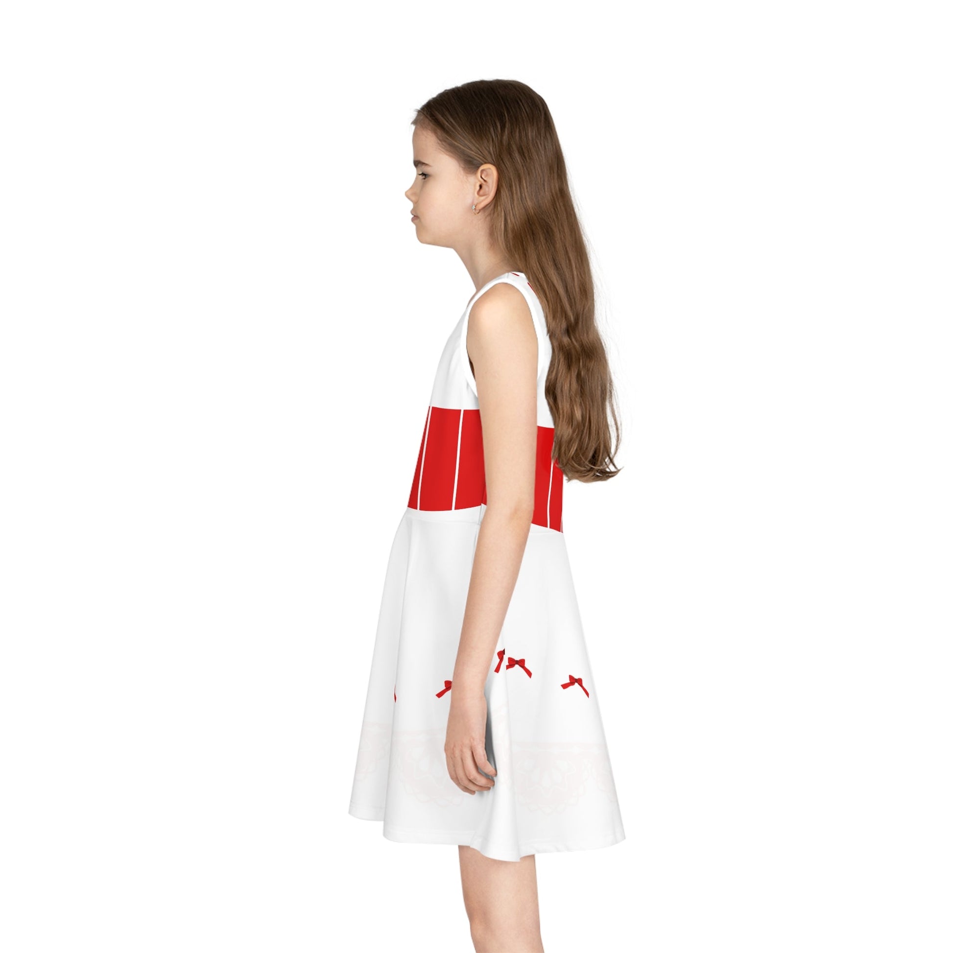 Jolly Holiday Girls' Sleeveless Sundress All Over PrintAOPAOP Clothing#tag4##tag5##tag6#