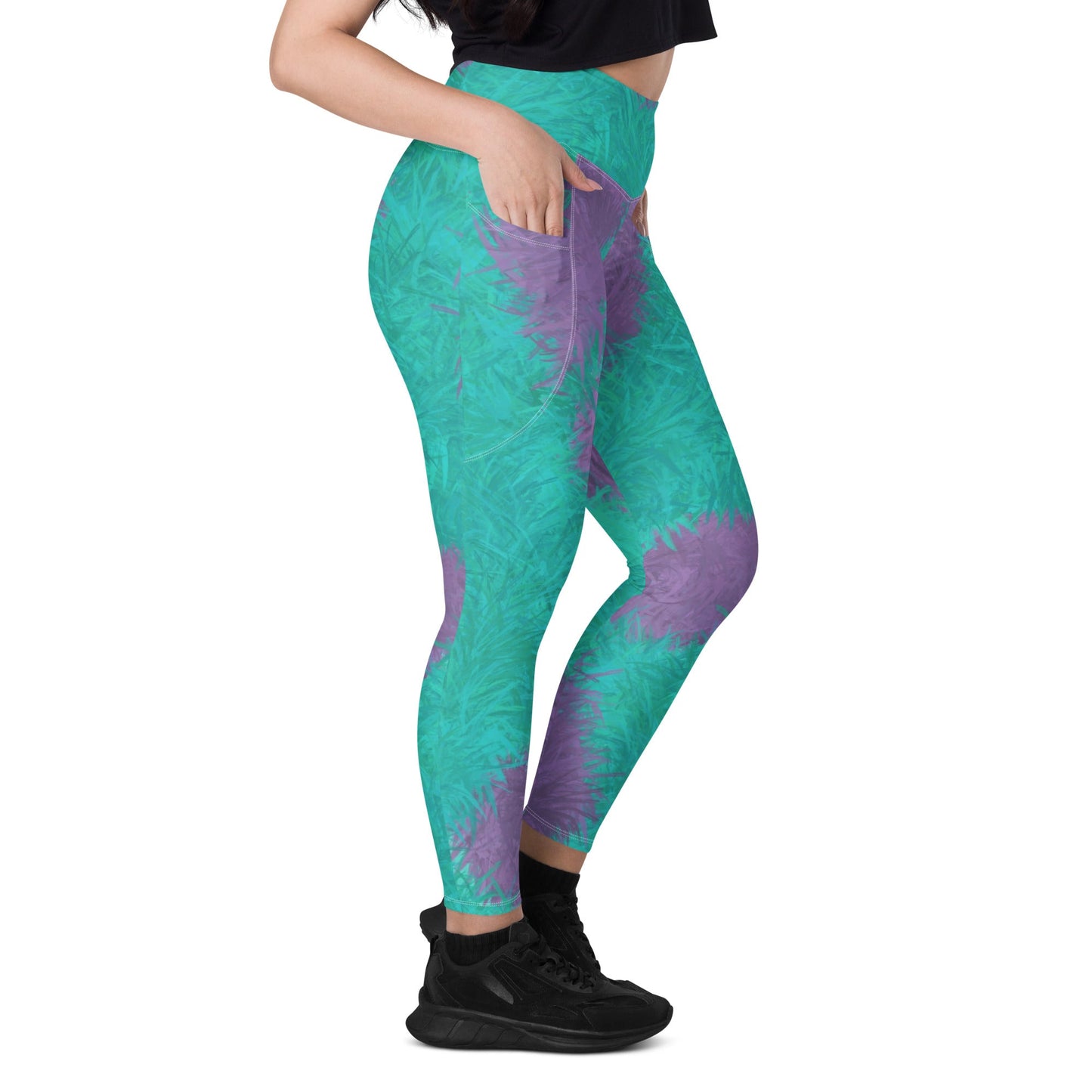 Kitty! Leggings with pockets crowned athleticdisney adultdisney adult leggings#tag4##tag5##tag6#