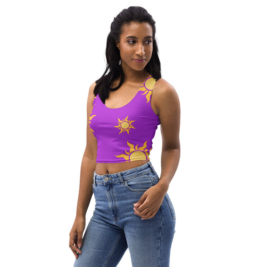 Let your Light Shine Crop Top 100 years of wonderadult disneyadult disney princess#tag4##tag5##tag6#