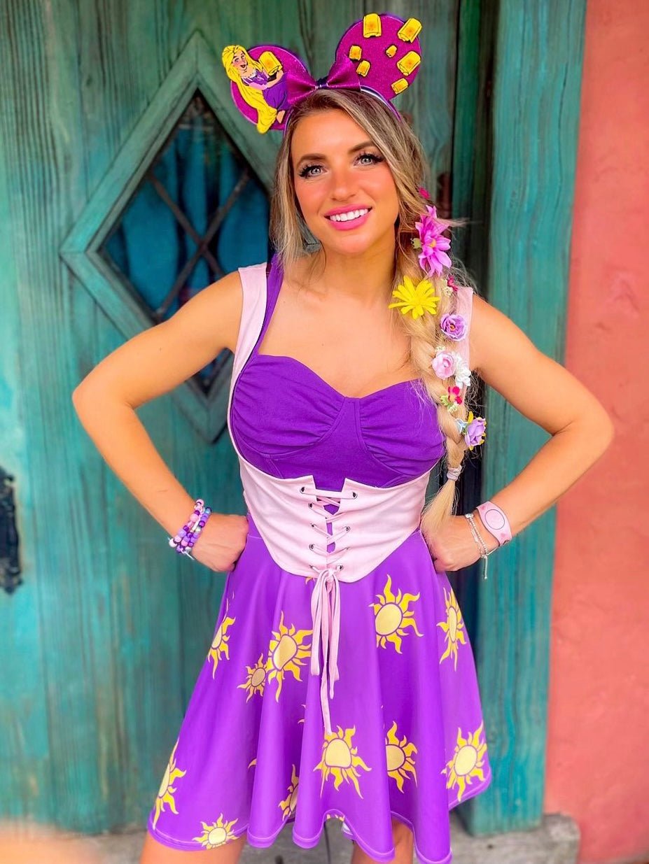 Let your Light Shine Skater Skirt 100 years of wonderadult disneyadult disney princess#tag4##tag5##tag6#