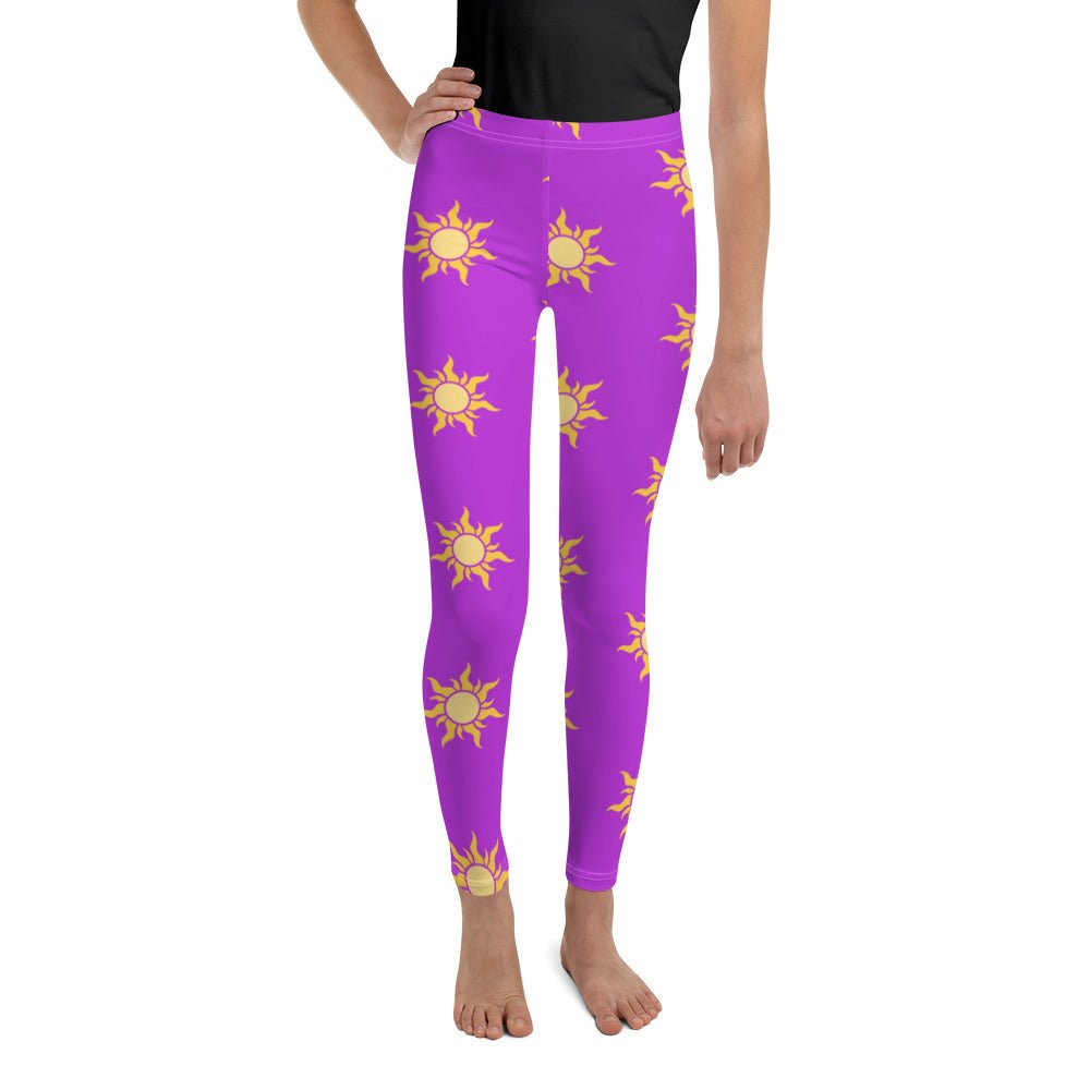 Let your Light Shine Youth Leggings 100 years of wonderadult disneyadult disney princess#tag4##tag5##tag6#