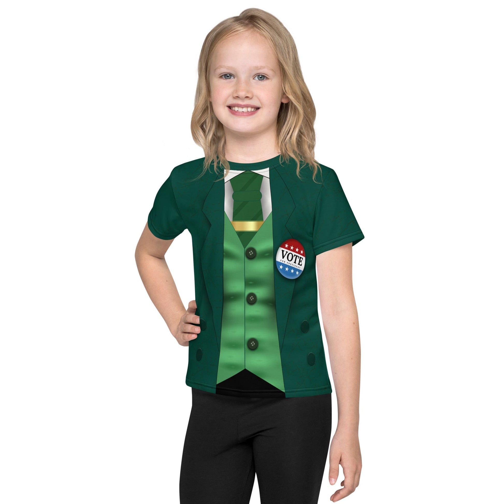 Loki for President Kids crew neck t-shirt avengers cosplayavengers universecharacter cosplay#tag4##tag5##tag6#