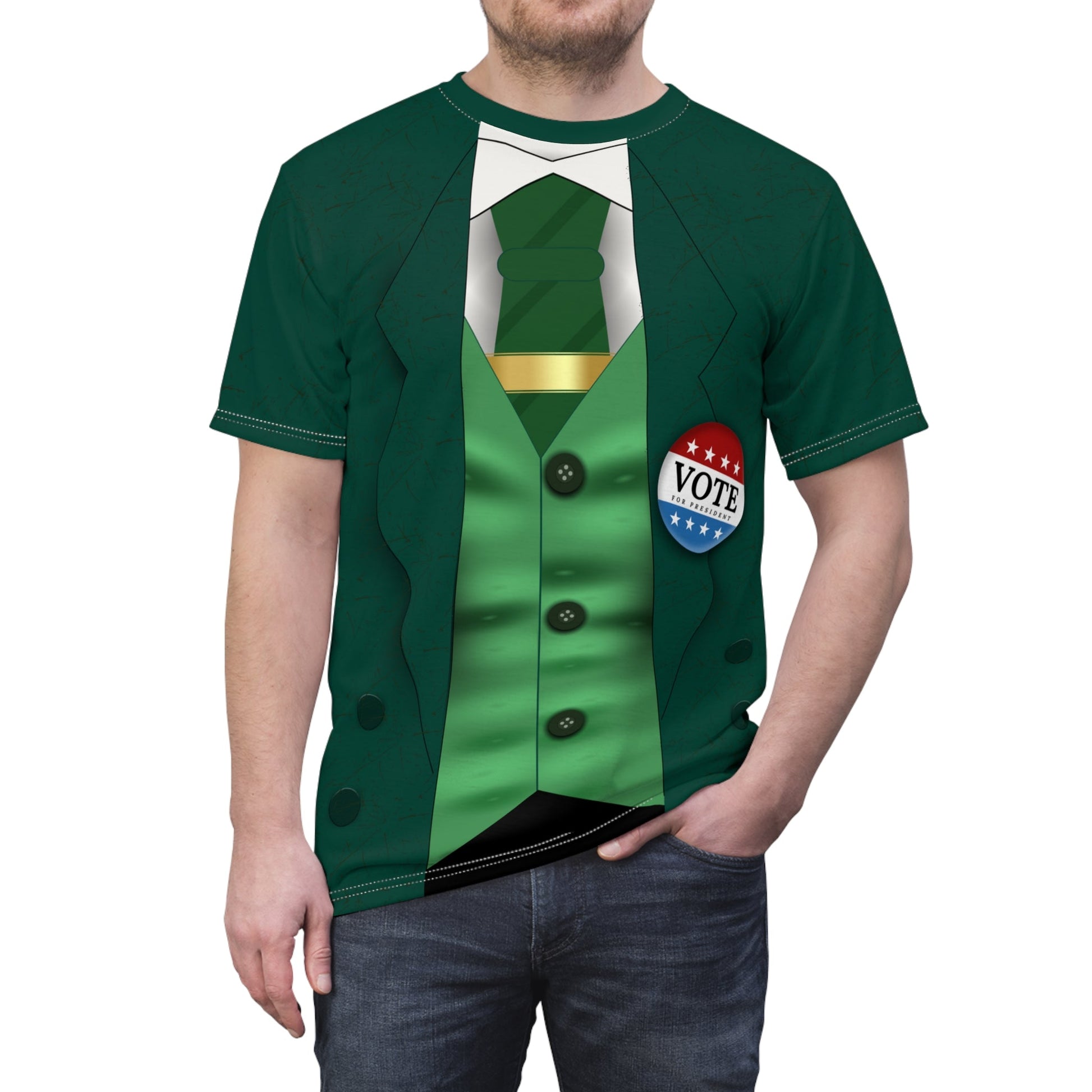 Loki for President Unisex Tee All Over PrintAOP ClothingAssembled in the USA#tag4##tag5##tag6#