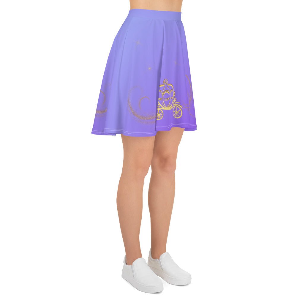 Magical Carriage Skater Skirt adult skirtcasual wearcinderella castle#tag4##tag5##tag6#