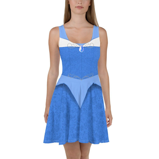 Make it Blue Skater Dress adult Disney princessblue princessdisney dress#tag4##tag5##tag6#