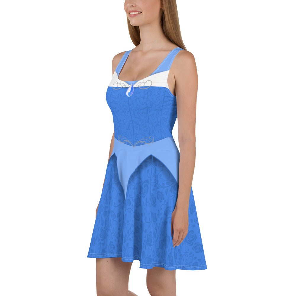 Make it Blue Skater Dress adult Disney princessblue princessdisney dress#tag4##tag5##tag6#