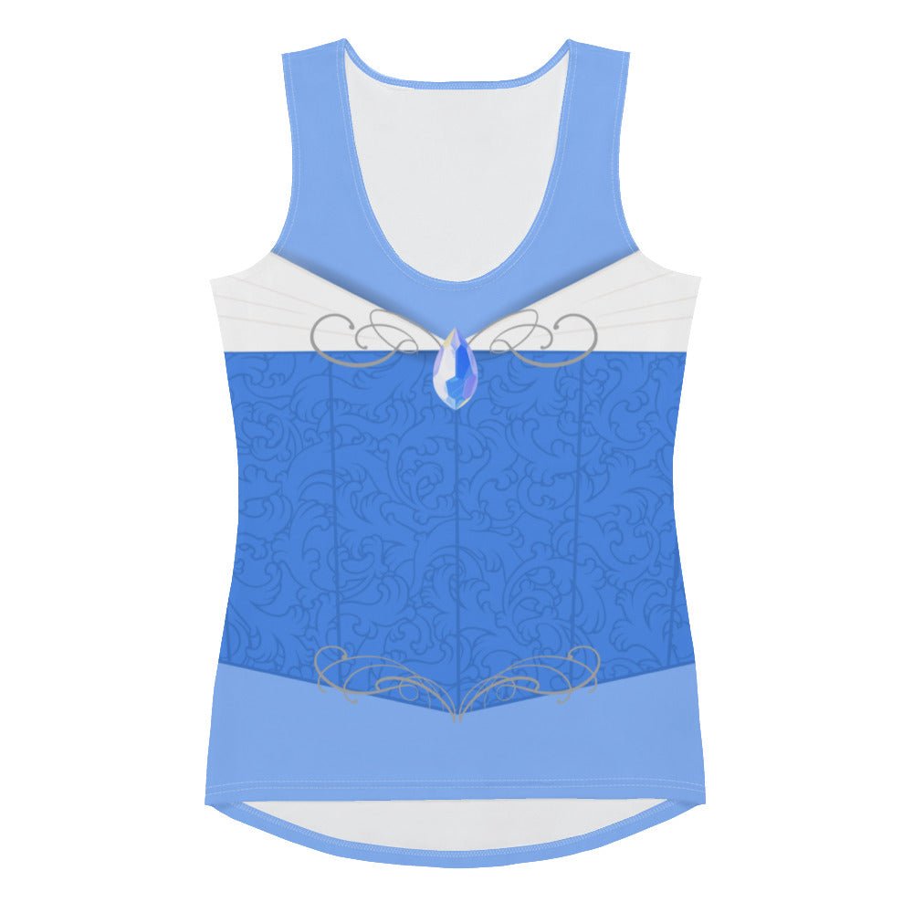 Make it Blue Sleeping Princess Tank Top blue aurora dressblue princess dressblue sleeping beauty#tag4##tag5##tag6#