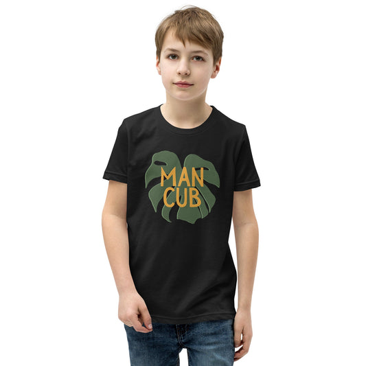 Man Cub Youth Short Sleeve T-Shirt happiness is addictive#tag4##tag5##tag6#