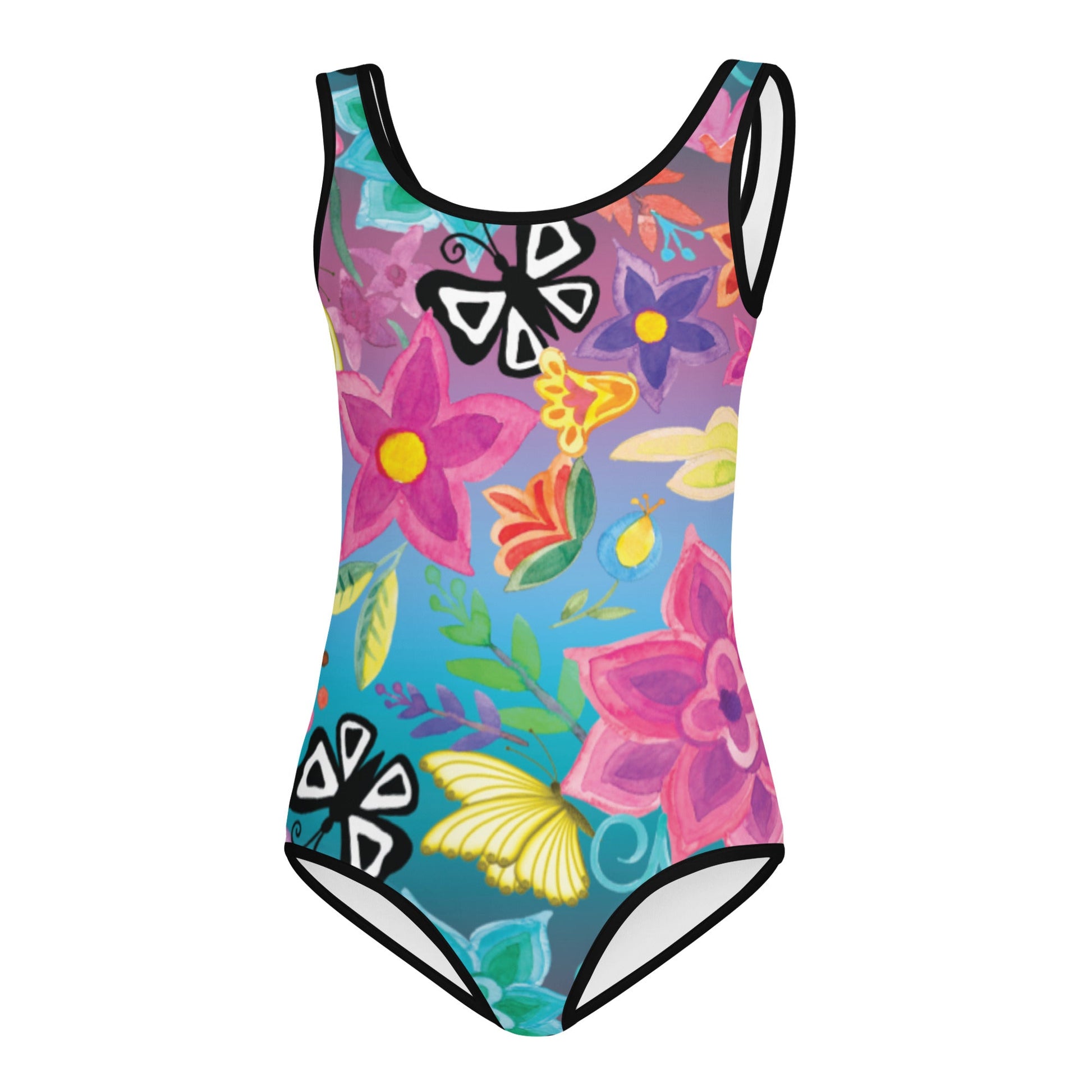 Mirabel Inspired All-Over Print Kids Swimsuit happiness is addictive#tag4##tag5##tag6#