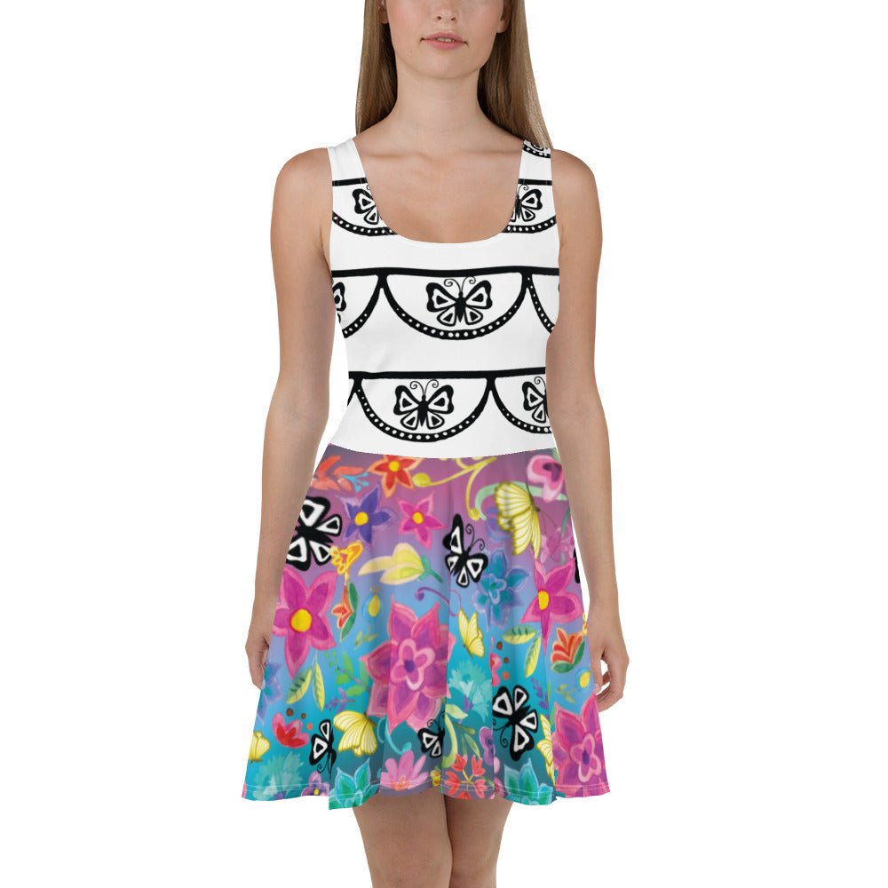Mirabel Inspired Skater Dress happiness is addictive#tag4##tag5##tag6#