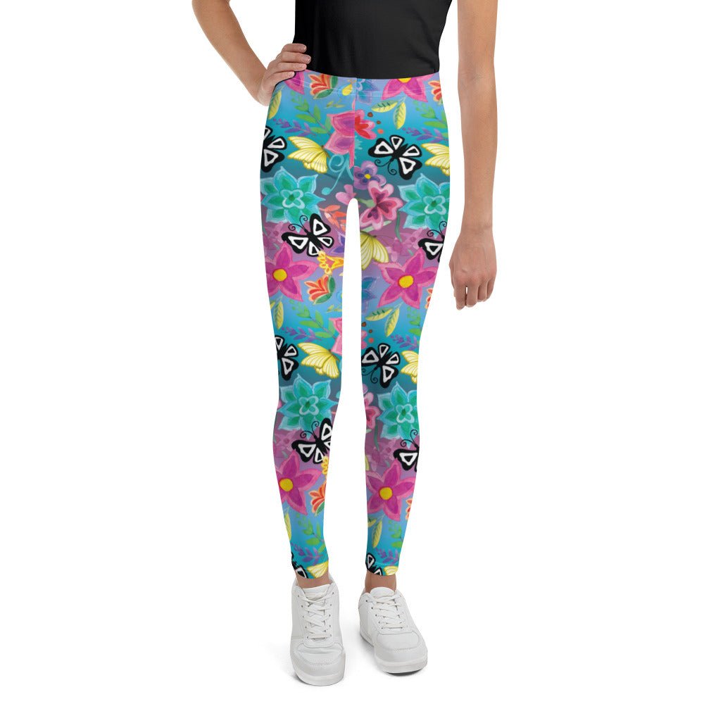 Mirabel Inspired Youth Leggings happiness is addictive#tag4##tag5##tag6#