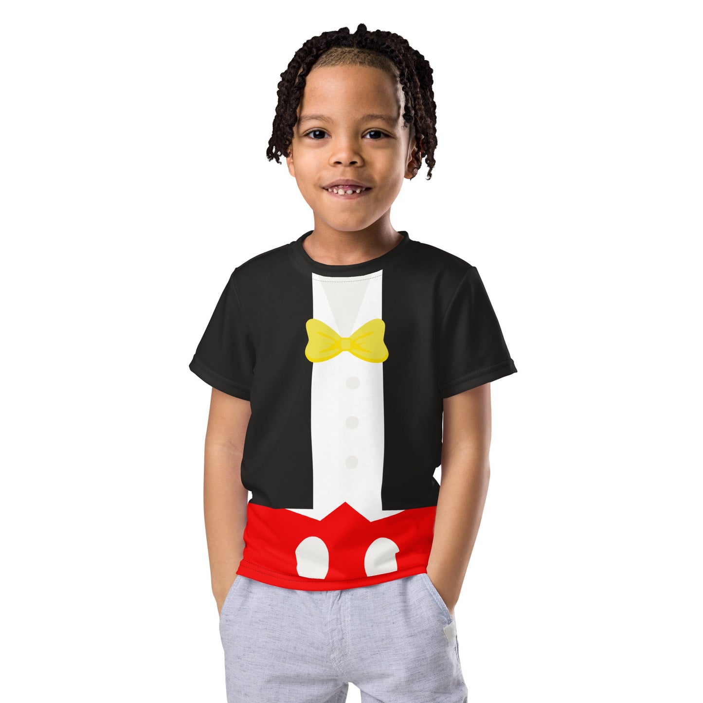 Mouse Man Kids crew neck t-shirt active disney familydisney familydisney influencer#tag4##tag5##tag6#