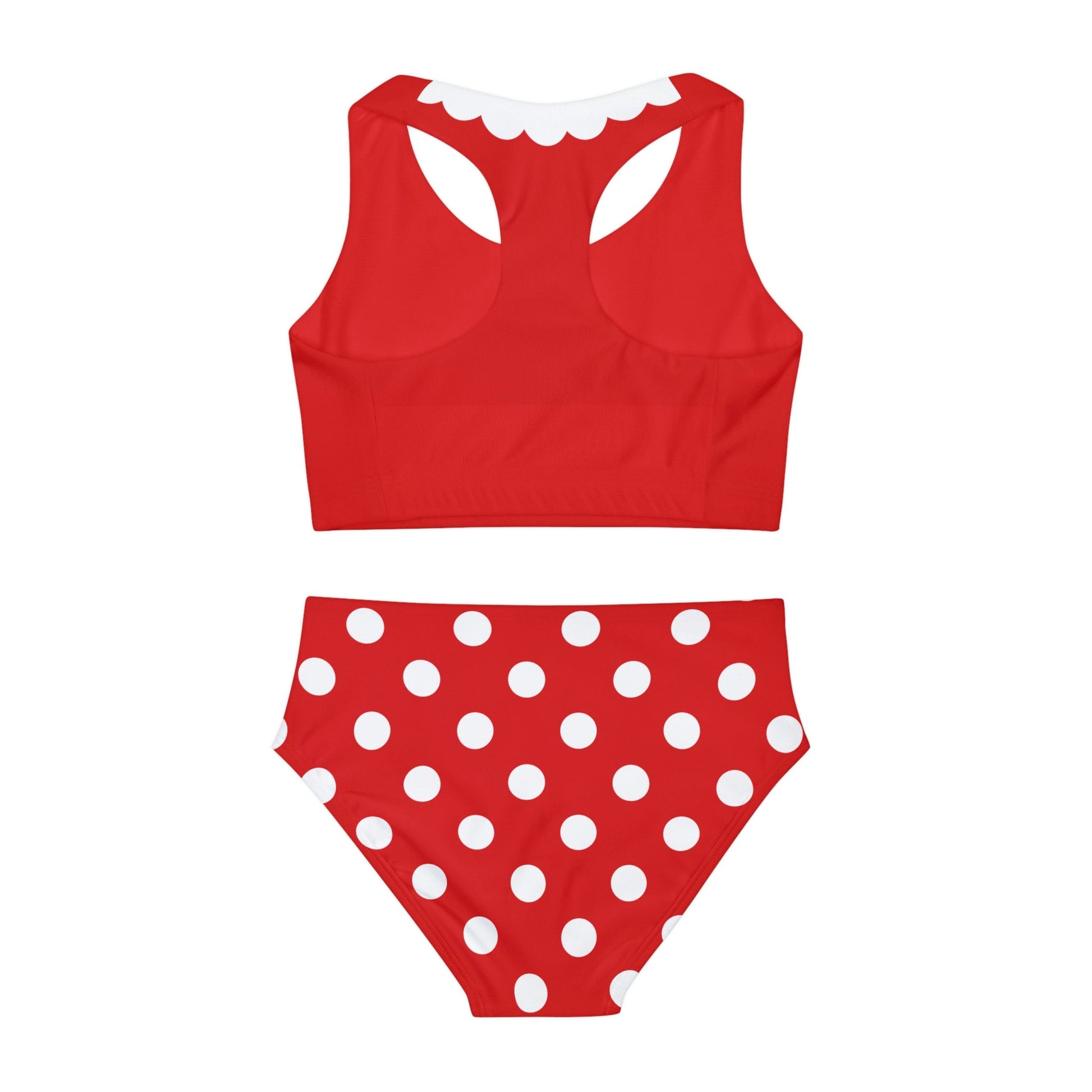 Ms. Mouse Girls Two Piece Swimsuit All Over PrintAOPAOP Clothing#tag4##tag5##tag6#
