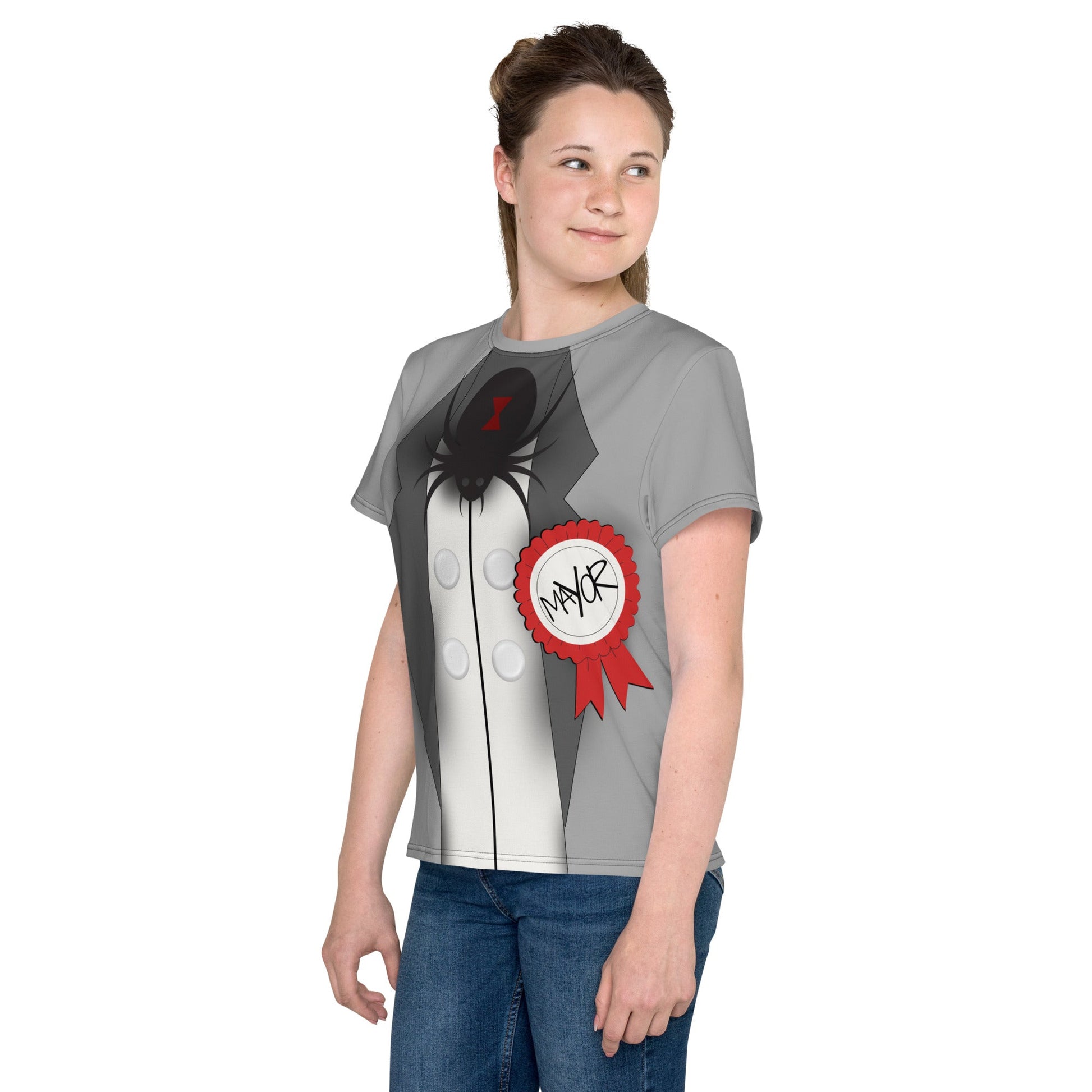 NBC Mayor Youth crew neck t-shirt cast memberchristmascostume ideas#tag4##tag5##tag6#