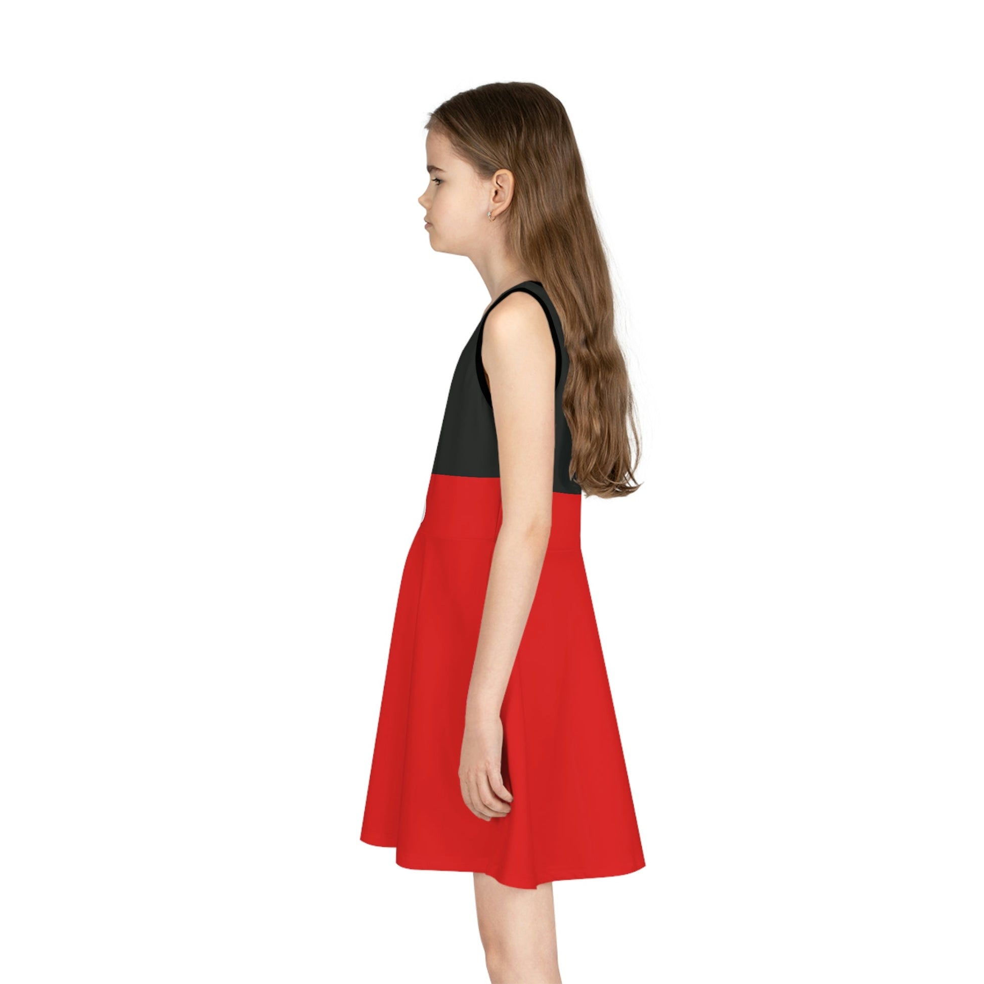 Oh Boy! Girls' Sleeveless Sundress All Over PrintAOPAOP Clothing#tag4##tag5##tag6#