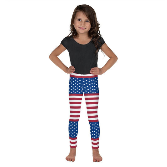 Patriotic Kid&#39;s/Toddler’s Leggings happiness is addictive#tag4##tag5##tag6#