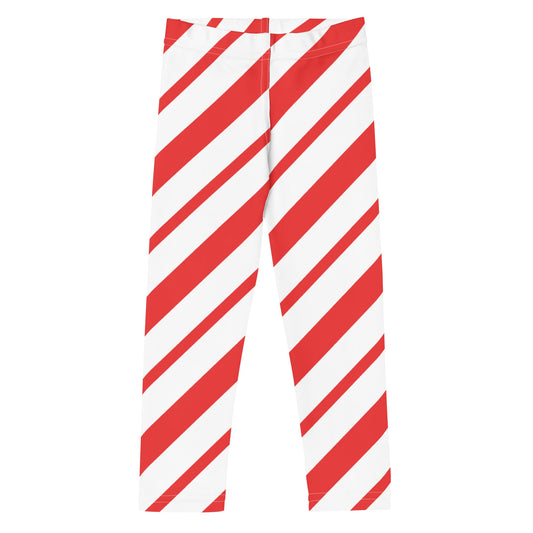 Peppermint Candy Kid&#39;s Leggings- holiday party, Christmas trip happiness is addictive#tag4##tag5##tag6#