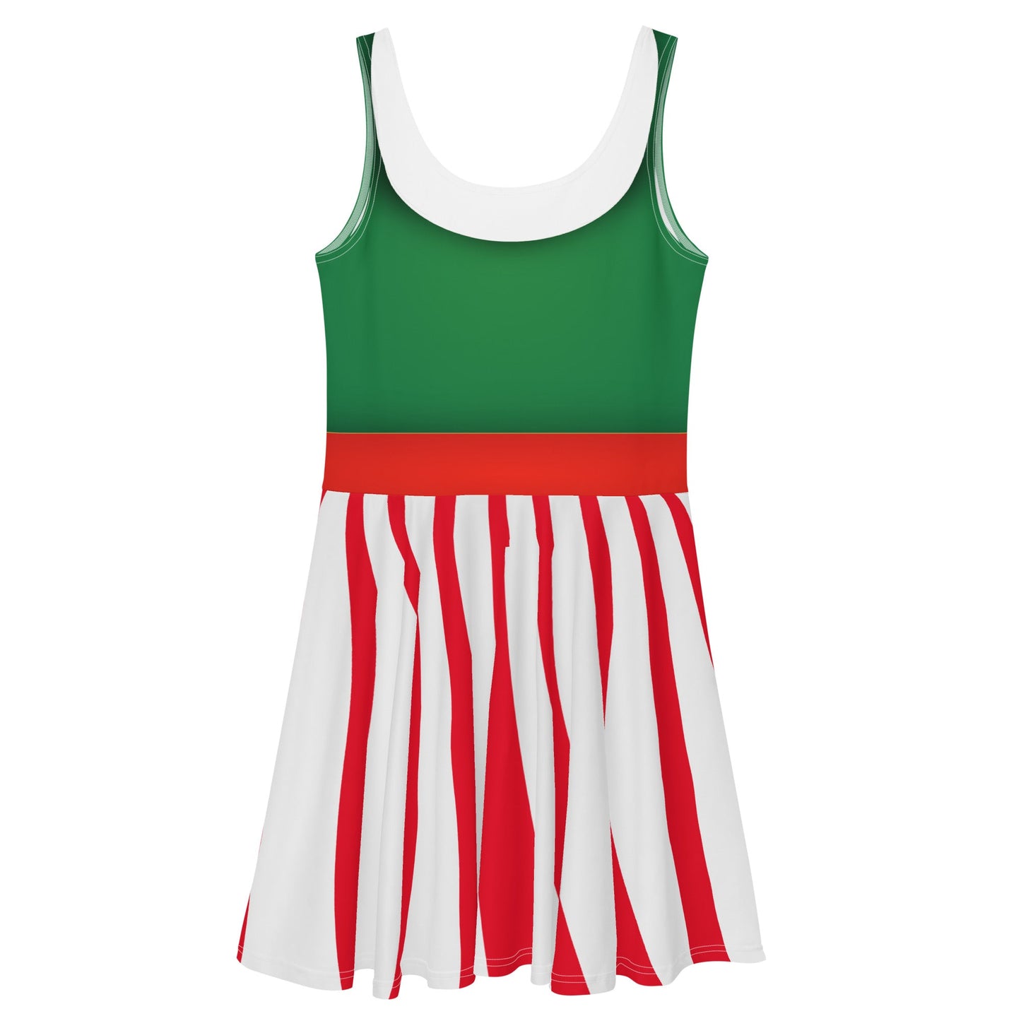 Peppermint Mouse Skater Dress adult disneychristmas partySkater DressLittle Lady Shay Boutique