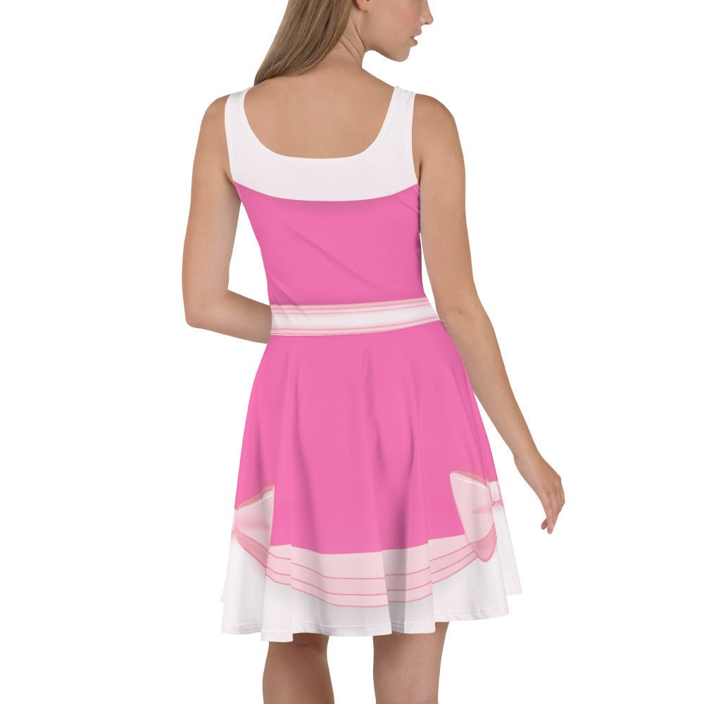 Pink Cindy Skater Dress adult cinderellaadult cinderella styleSkater DressWrong Lever Clothing