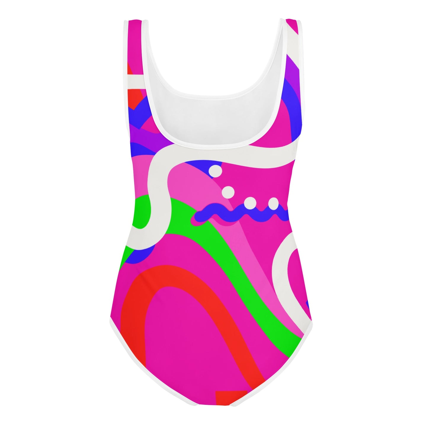 Plastic Doll Rollerblading Youth Swimsuit- Cosplay, Costume 80s costume80s stylebarbie doll#tag4##tag5##tag6#