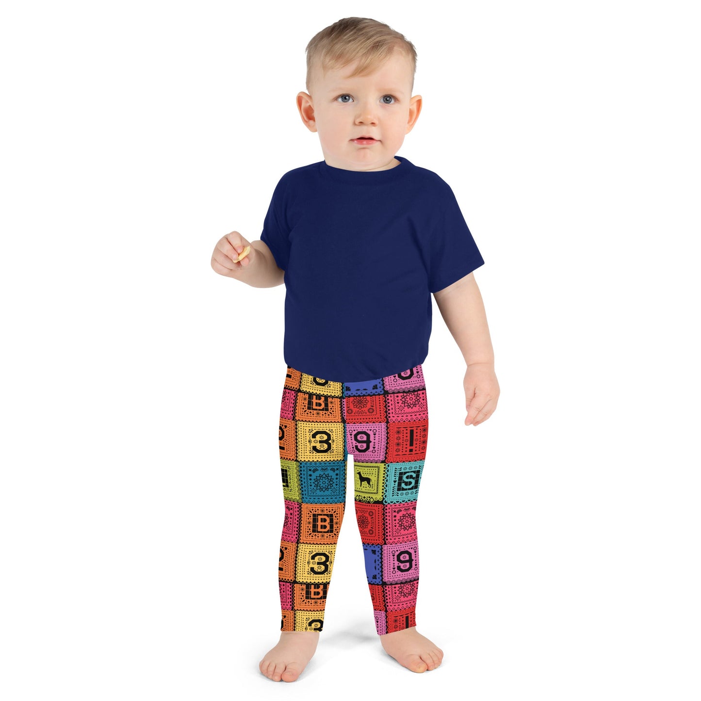 Poco Loco Papel Picado Kid's Leggings- Costume, Bounding, Cosplay active shirtactive wearcalifornia adventure#tag4##tag5##tag6#