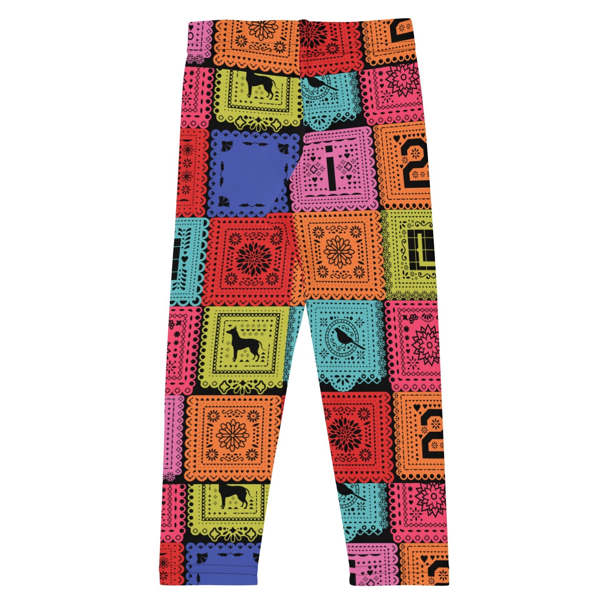 Poco Loco Papel Picado Kid's Leggings- Costume, Bounding, Cosplay active shirtactive wearcalifornia adventure#tag4##tag5##tag6#