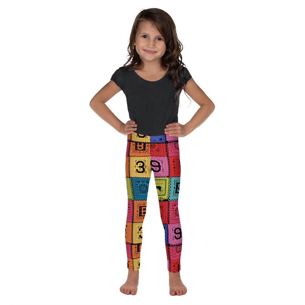 Poco Loco Papel Picado Kid's Leggings- Costume, Bounding, Cosplay active shirtactive wearcalifornia adventure#tag4##tag5##tag6#