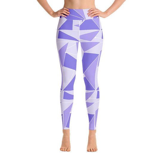 Purple Wall Inspired Yoga Leggings happiness is addictive#tag4##tag5##tag6#