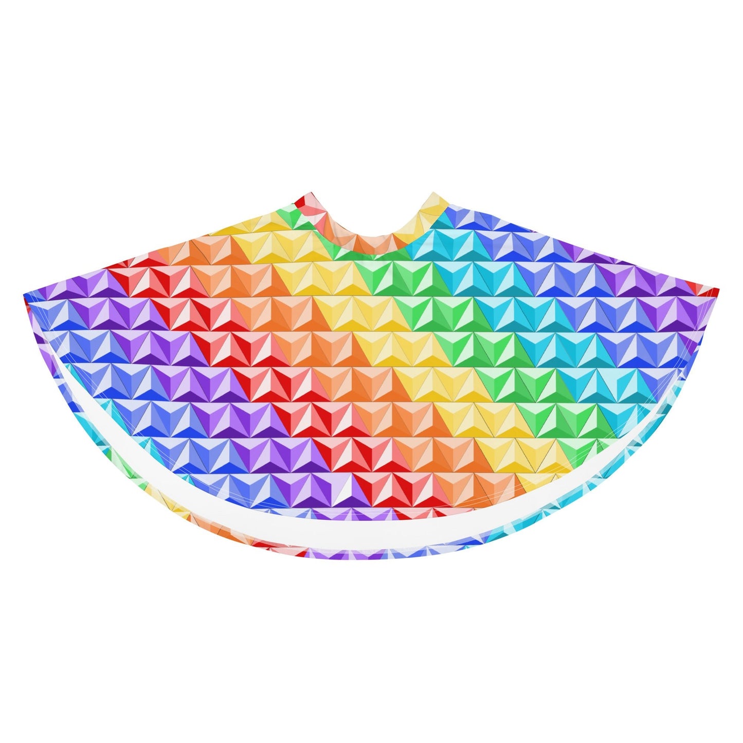 Rainbow World of Tomorrow Skater Skirt active wearcalifornia adventureclothing#tag4##tag5##tag6#