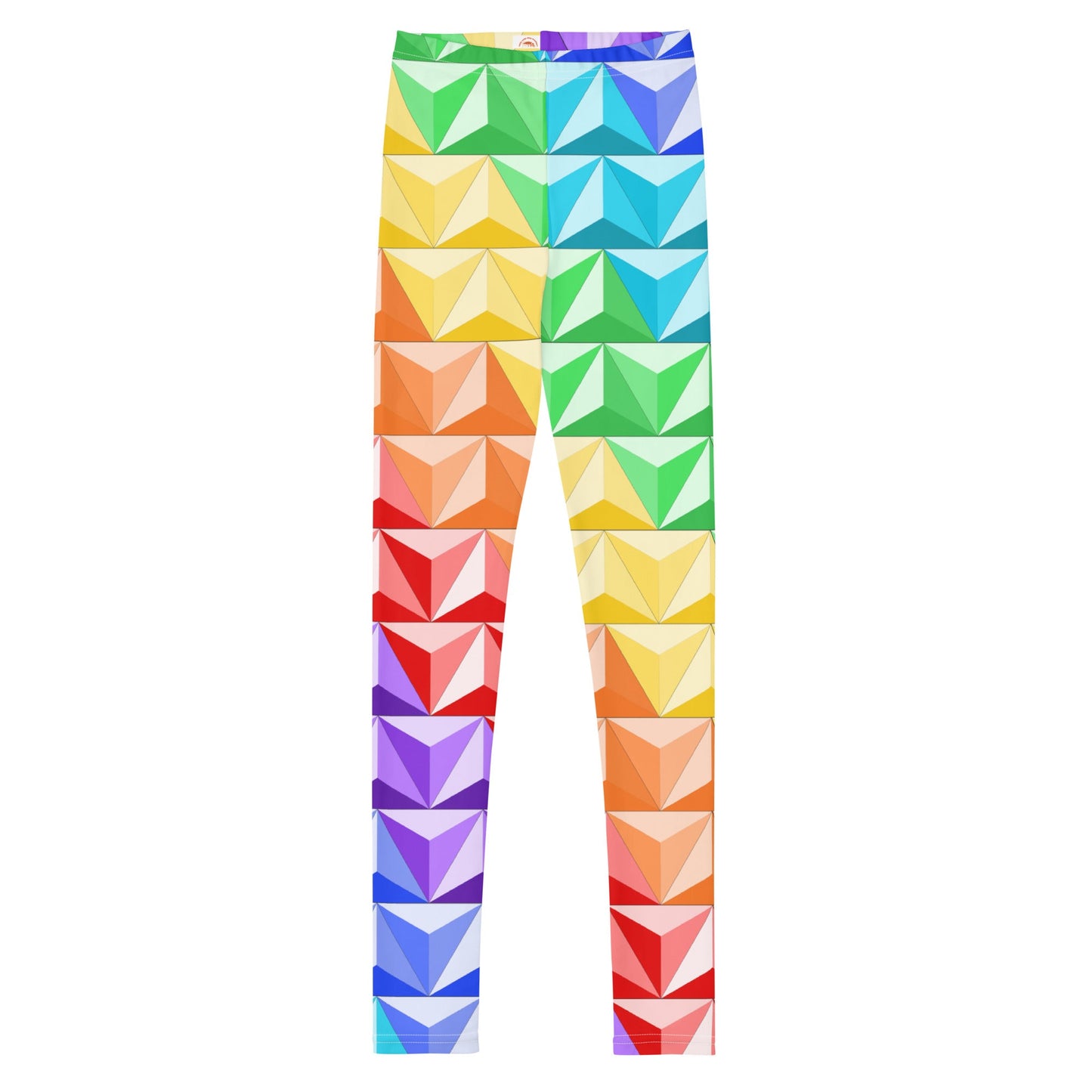 Rainbow World of Tomorrow Youth Leggings disney boundingdisney halloweendisney pride#tag4##tag5##tag6#