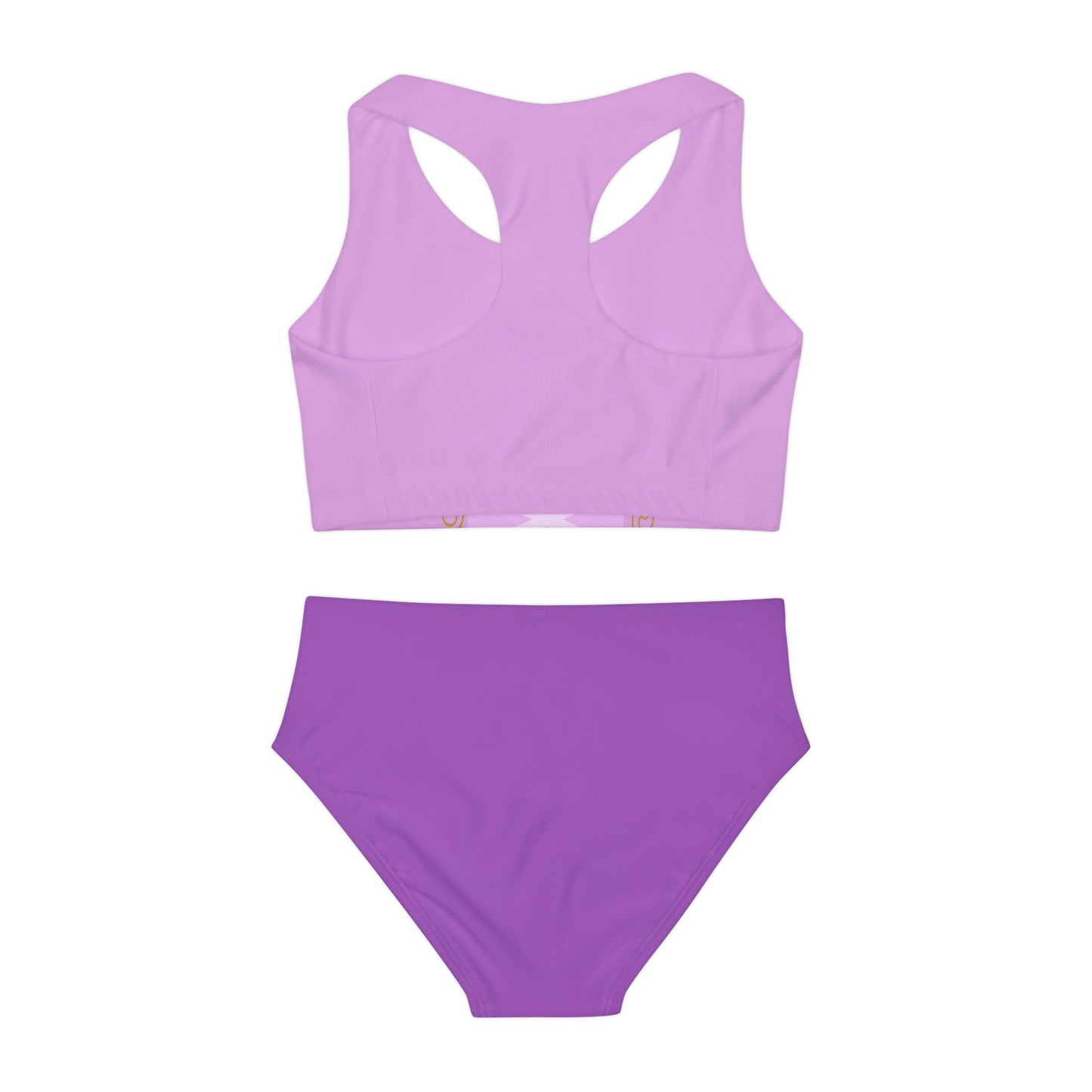 Rapunzel Girls Two Piece Swimsuit All Over PrintAOPAll Over PrintsWrong Lever Clothing