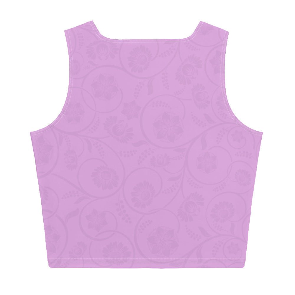 Rapunzel Inspired Crop Top athleisurecosplayWrong Lever Clothing