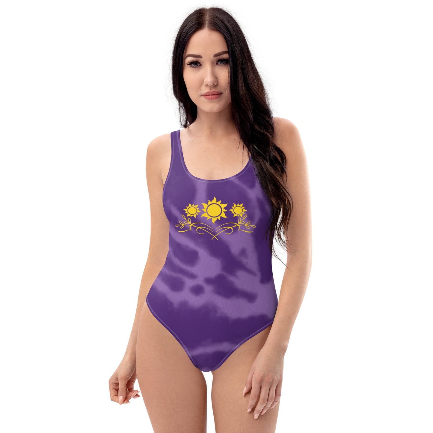 Rapunzel Suns One-Piece Swimsuit adult princesscruise styleWrong Lever Clothing