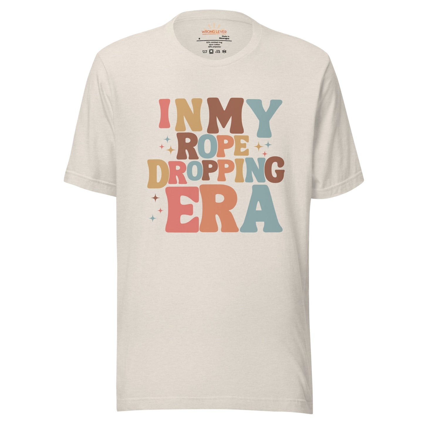 Rope Drop Era Unisex t-shirt cosplaydisney adultAdult T-ShirtWrong Lever Clothing