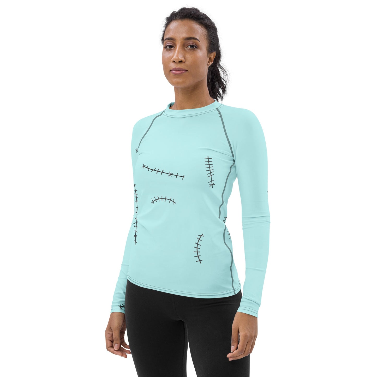 Sally Skin Women's Rash Guard active wearboo to youchristmas#tag4##tag5##tag6#