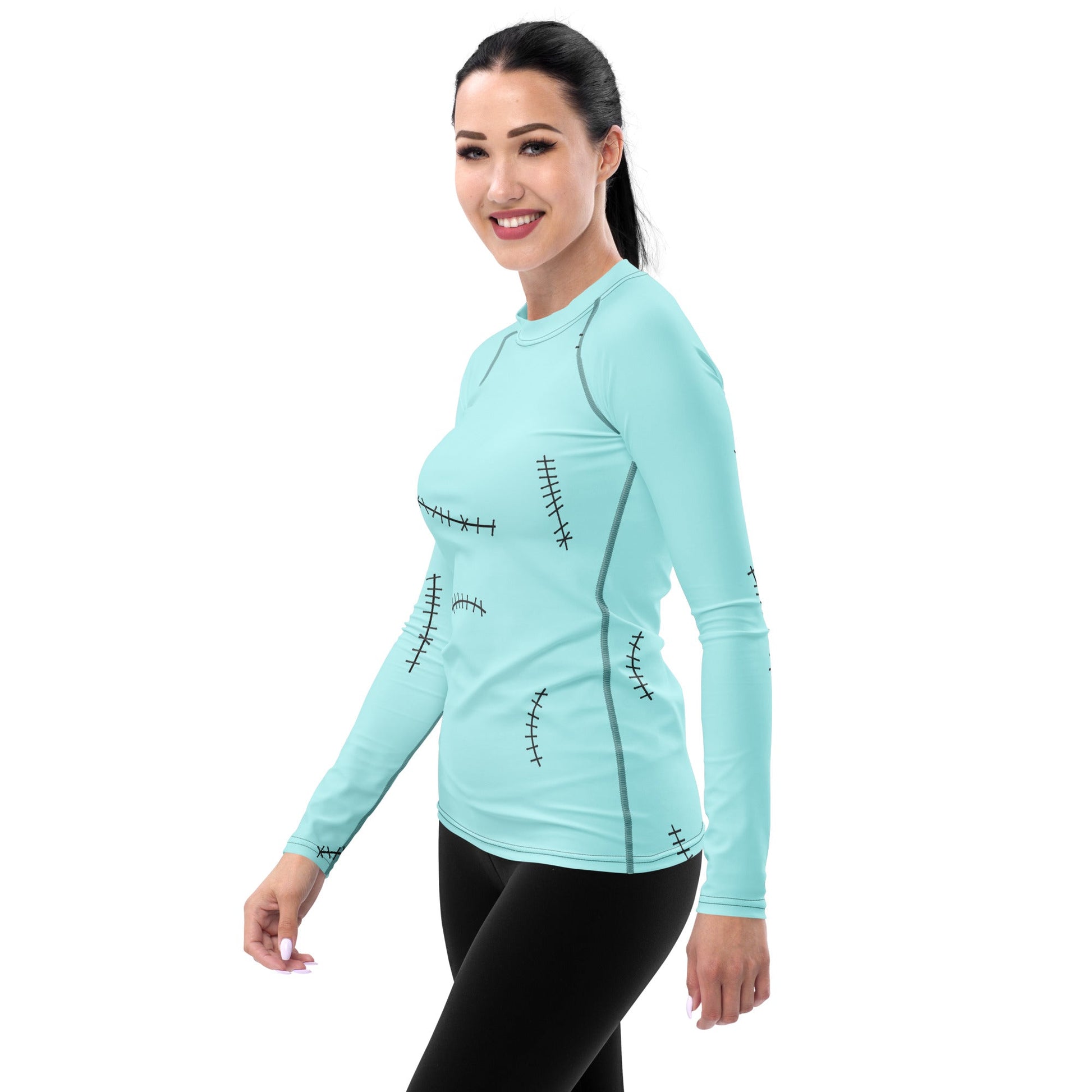 Sally Skin Women's Rash Guard active wearboo to youchristmas#tag4##tag5##tag6#
