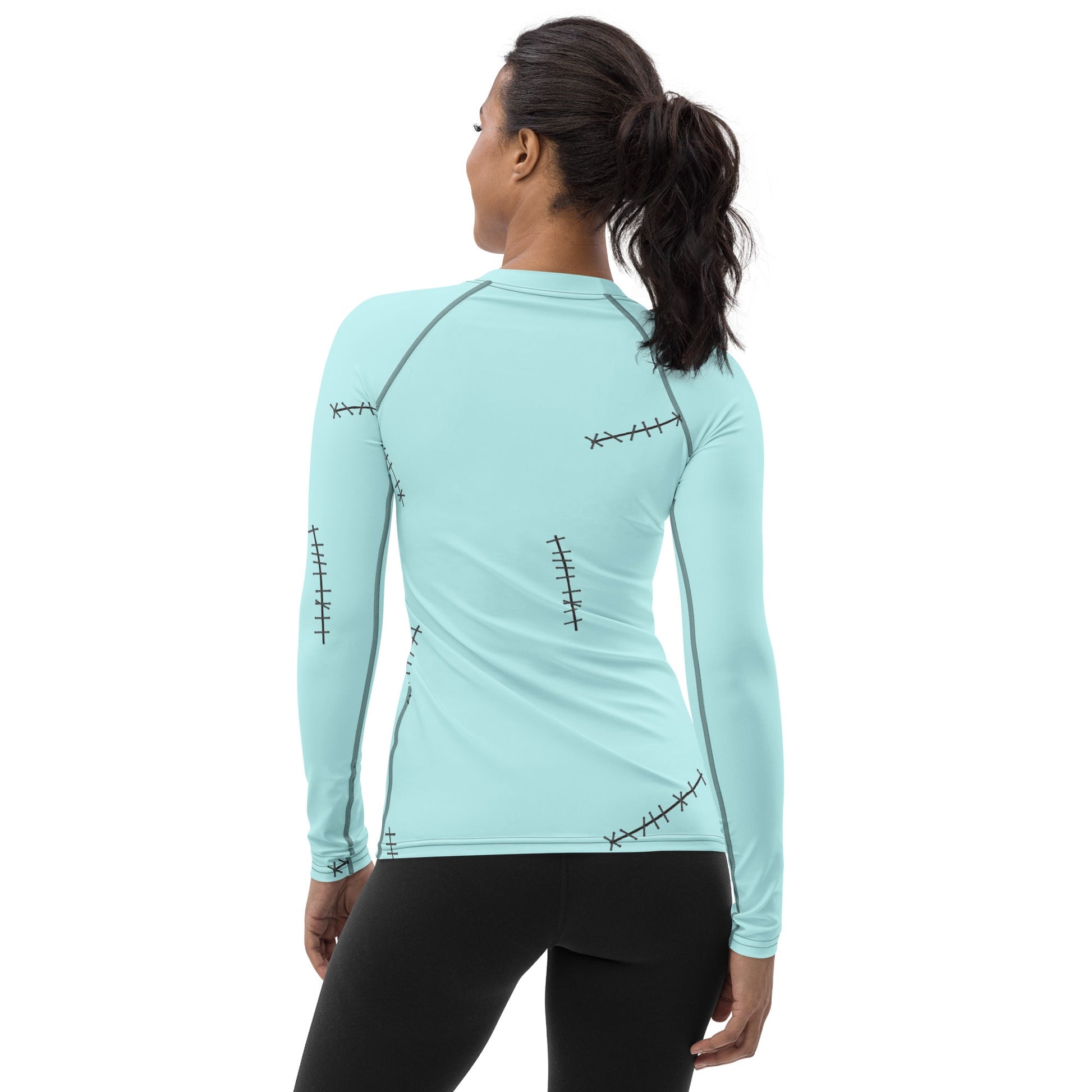 Sally Skin Women's Rash Guard active wearboo to youchristmas#tag4##tag5##tag6#