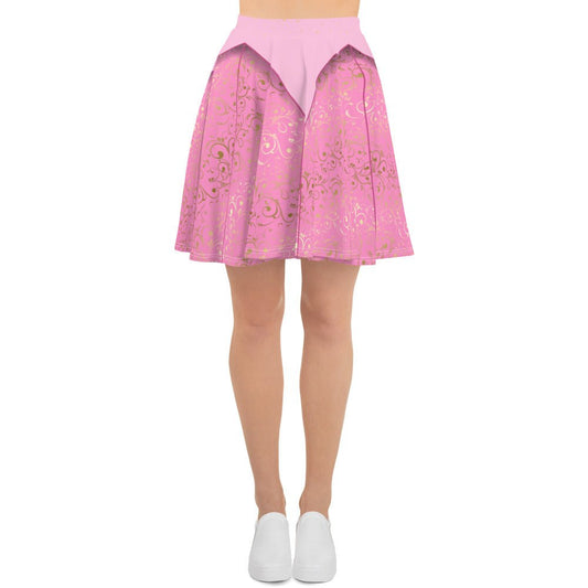 Sleeping Princess Skater Skirt- Running Costume, Cosplay active wearbriar rosecostume#tag4##tag5##tag6#