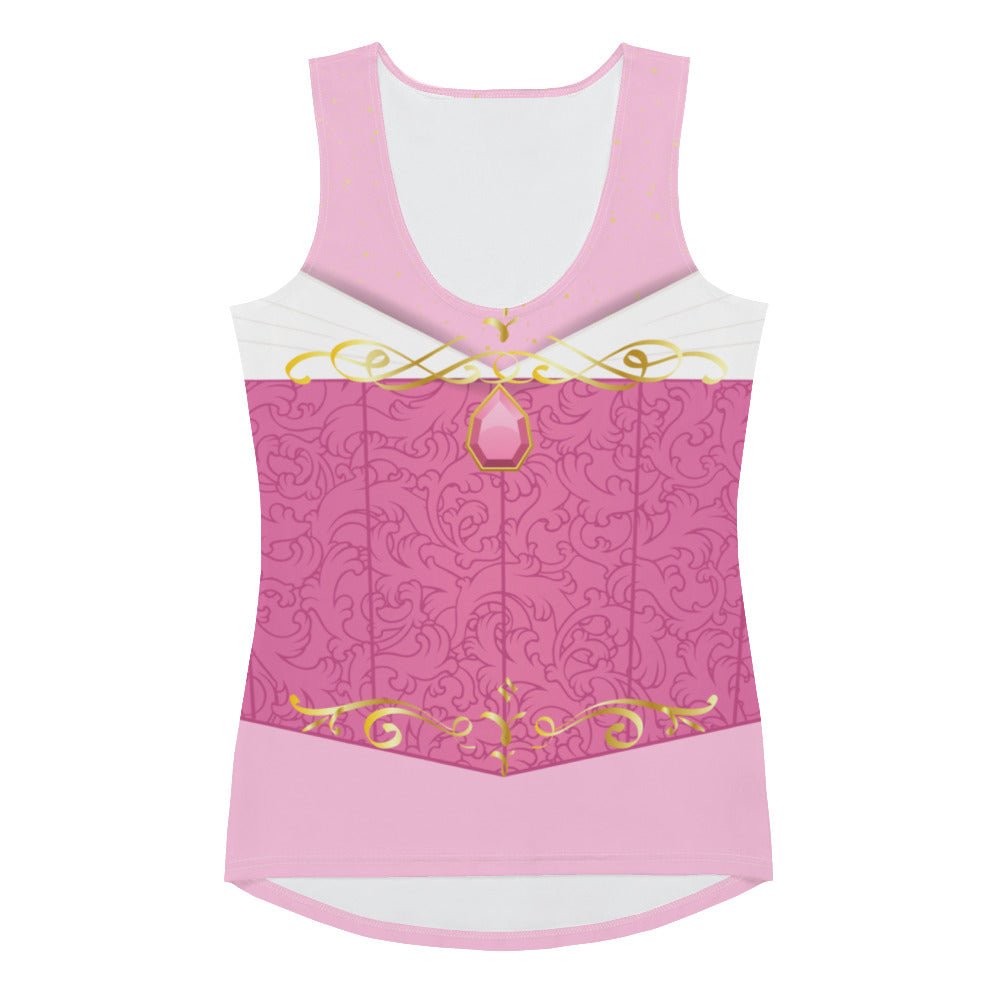 Sleeping Princess Tank Top- Running Costume, Cosplay active wearbriar rosecostume#tag4##tag5##tag6#