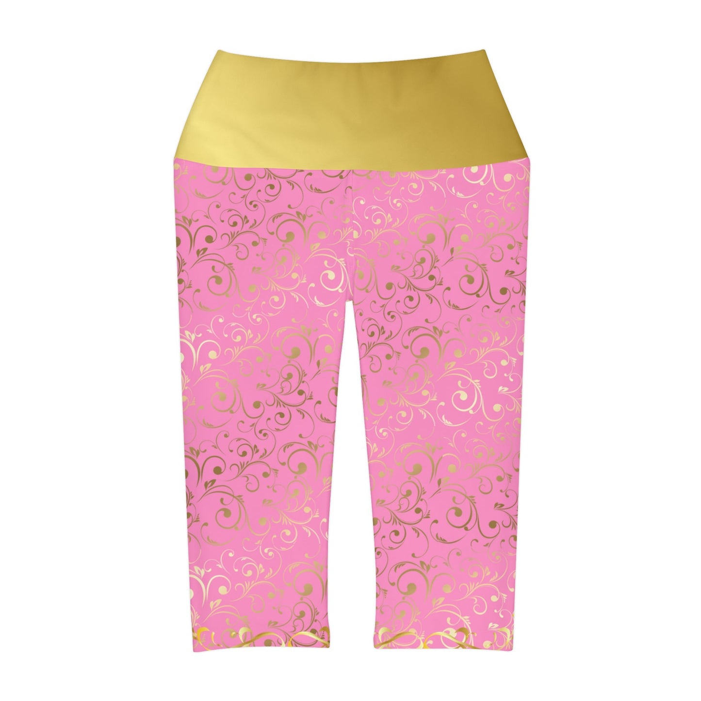 Sleeping Princess Yoga Capri Leggings - Running Costume, Cosplay All Over PrintAOPAOP Clothing#tag4##tag5##tag6#