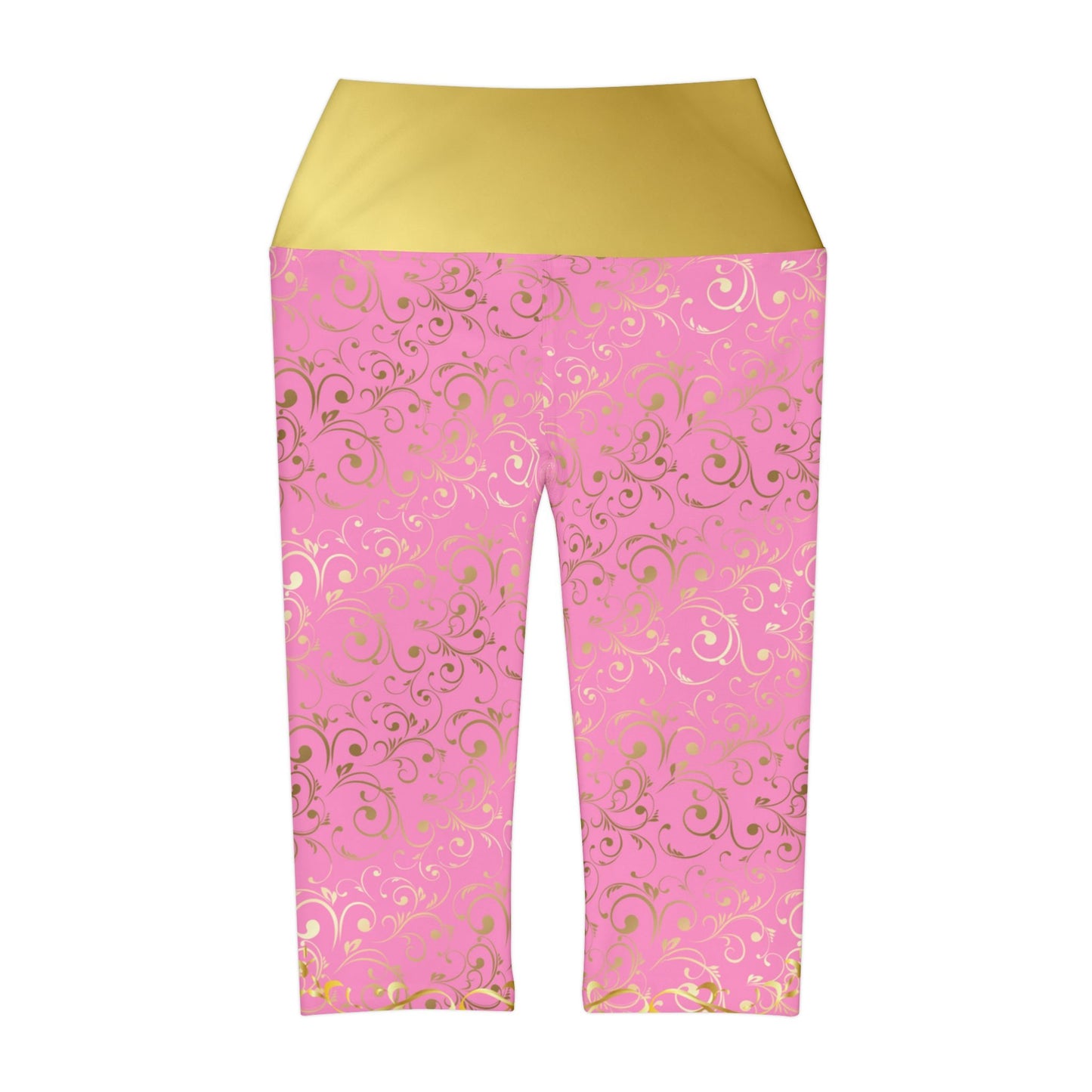 Sleeping Princess Yoga Capri Leggings - Running Costume, Cosplay All Over PrintAOPAOP Clothing#tag4##tag5##tag6#