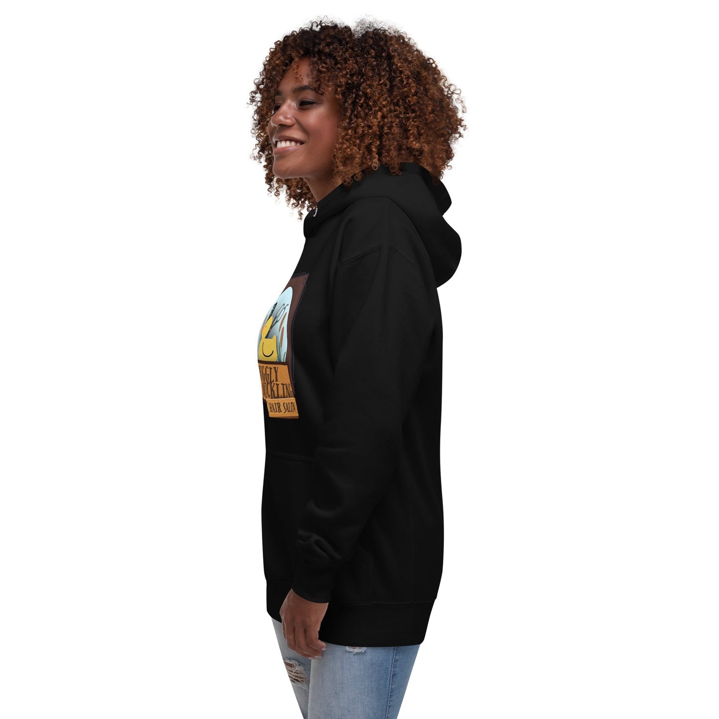 Snuggly Duckling Salon Unisex Hoodie adult hoodieadult tangledAdult T-ShirtWrong Lever Clothing
