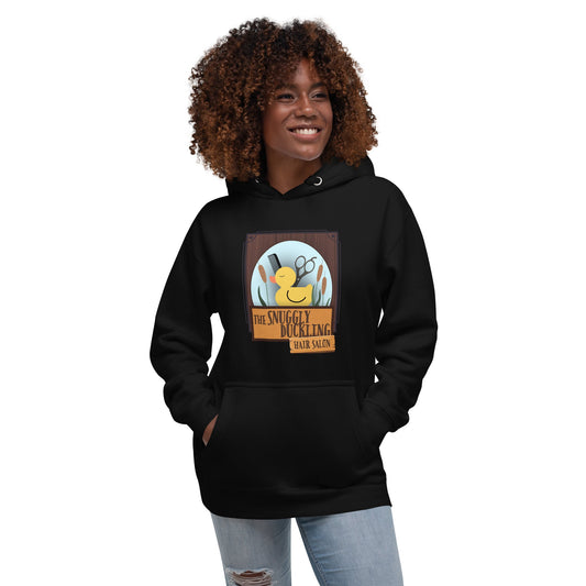 Snuggly Duckling Salon Unisex Hoodie adult hoodieadult tangledAdult T-ShirtWrong Lever Clothing