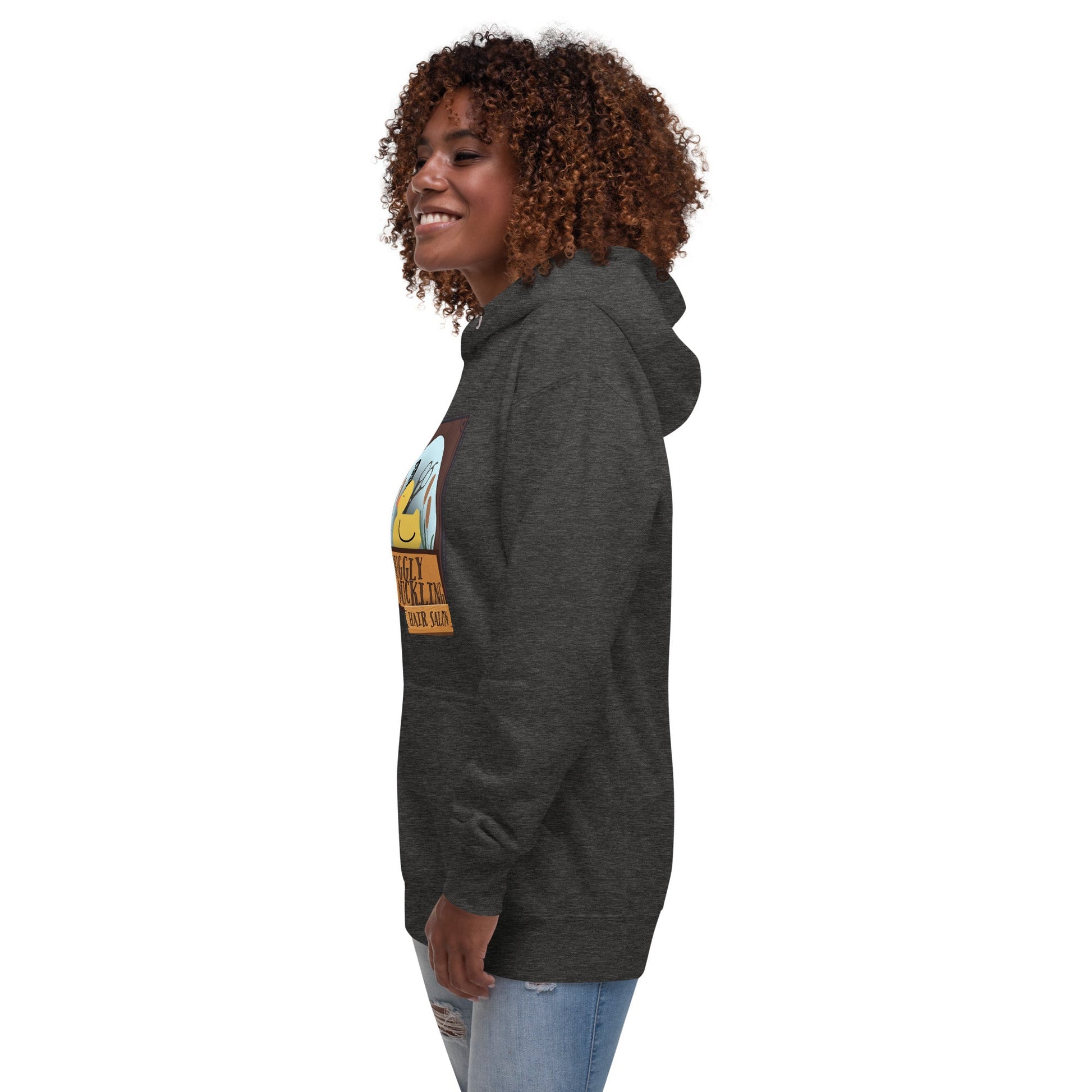 Snuggly Duckling Salon Unisex Hoodie adult hoodieadult tangledAdult T-ShirtWrong Lever Clothing