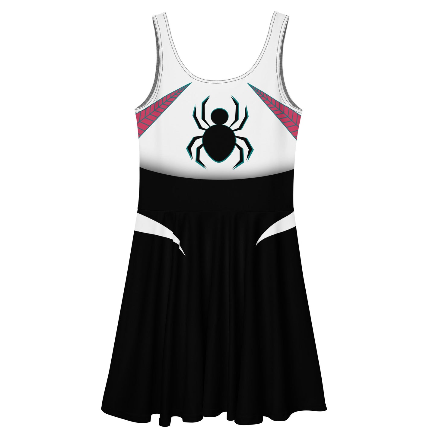 Spider Ghost Friend Skater Dress adult disneyadult ghost spiderWrong Lever Clothing