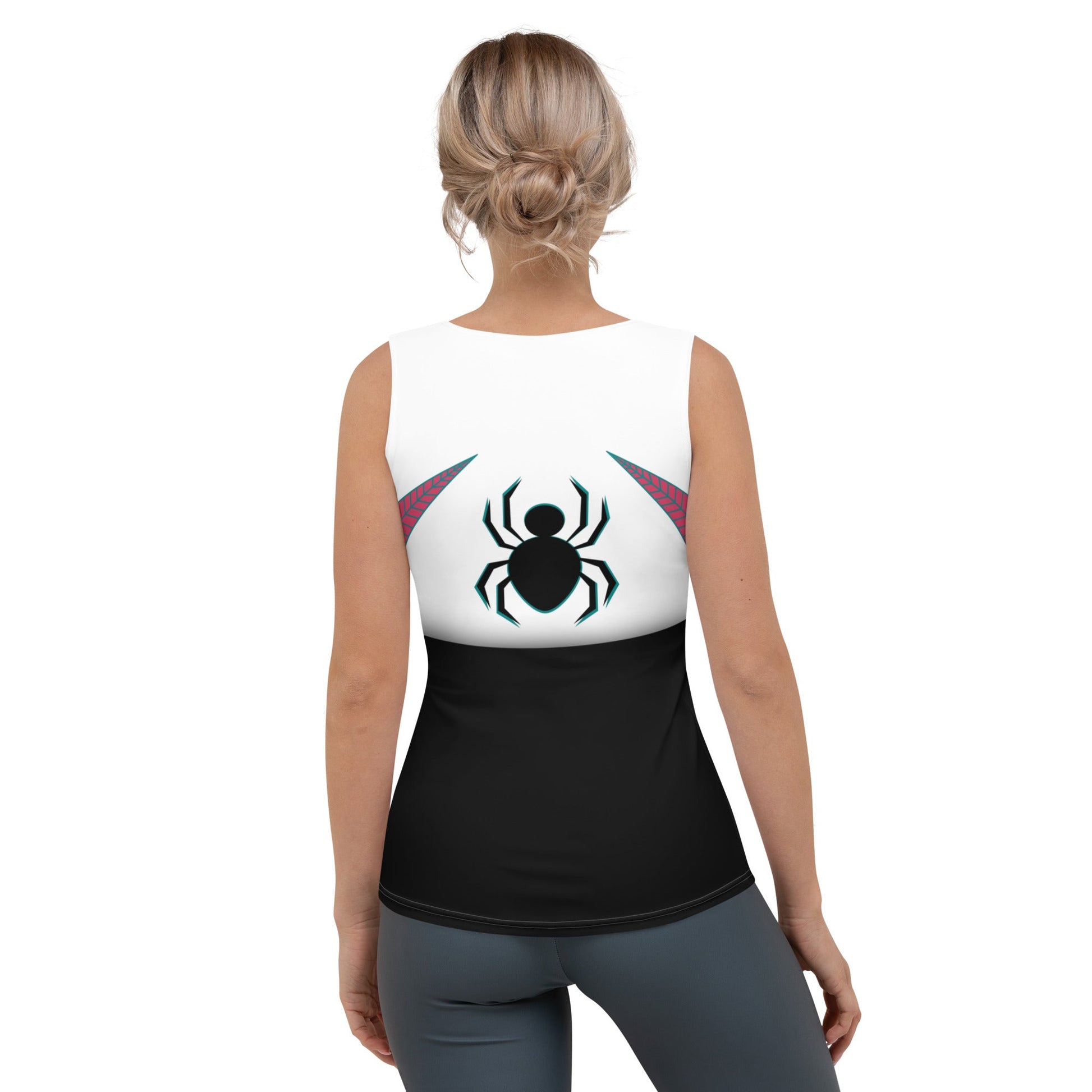 Spider Ghost Tank Top adult disneyadult ghost spiderAdult T-ShirtWrong Lever Clothing