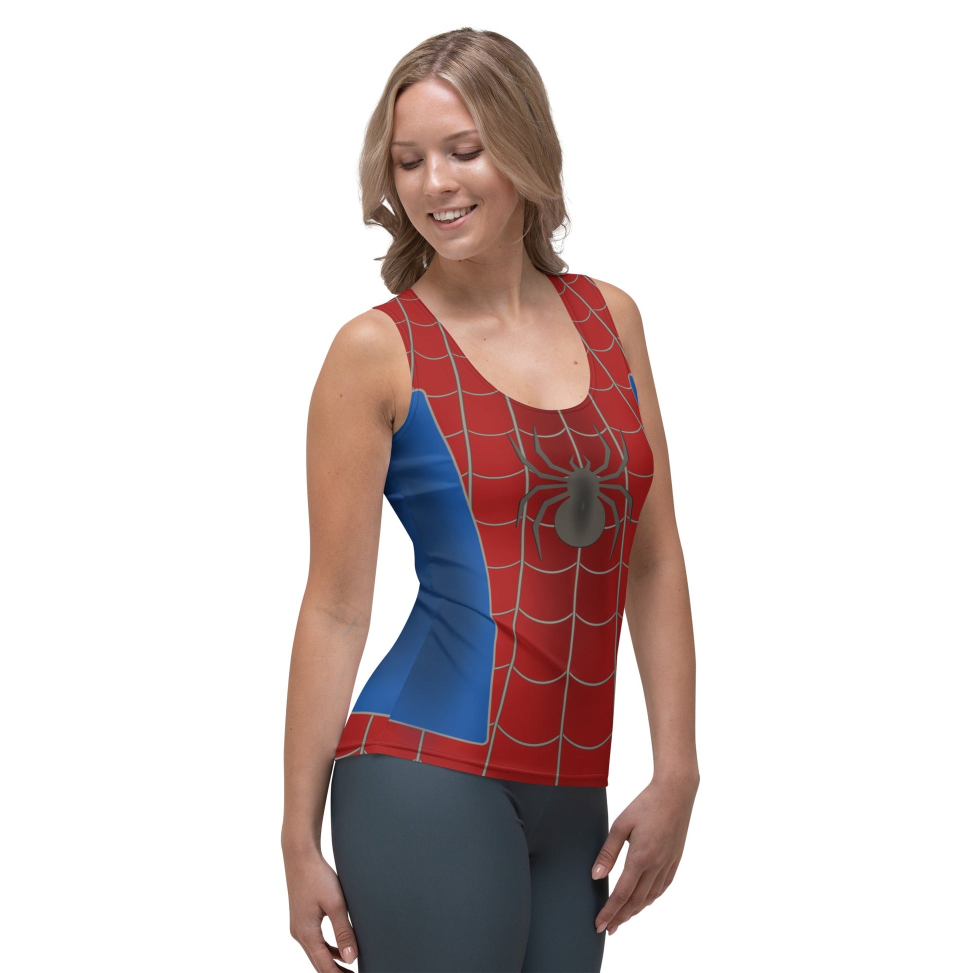 Spider Hero Tank Top adult disney stylecosplayWrong Lever Clothing