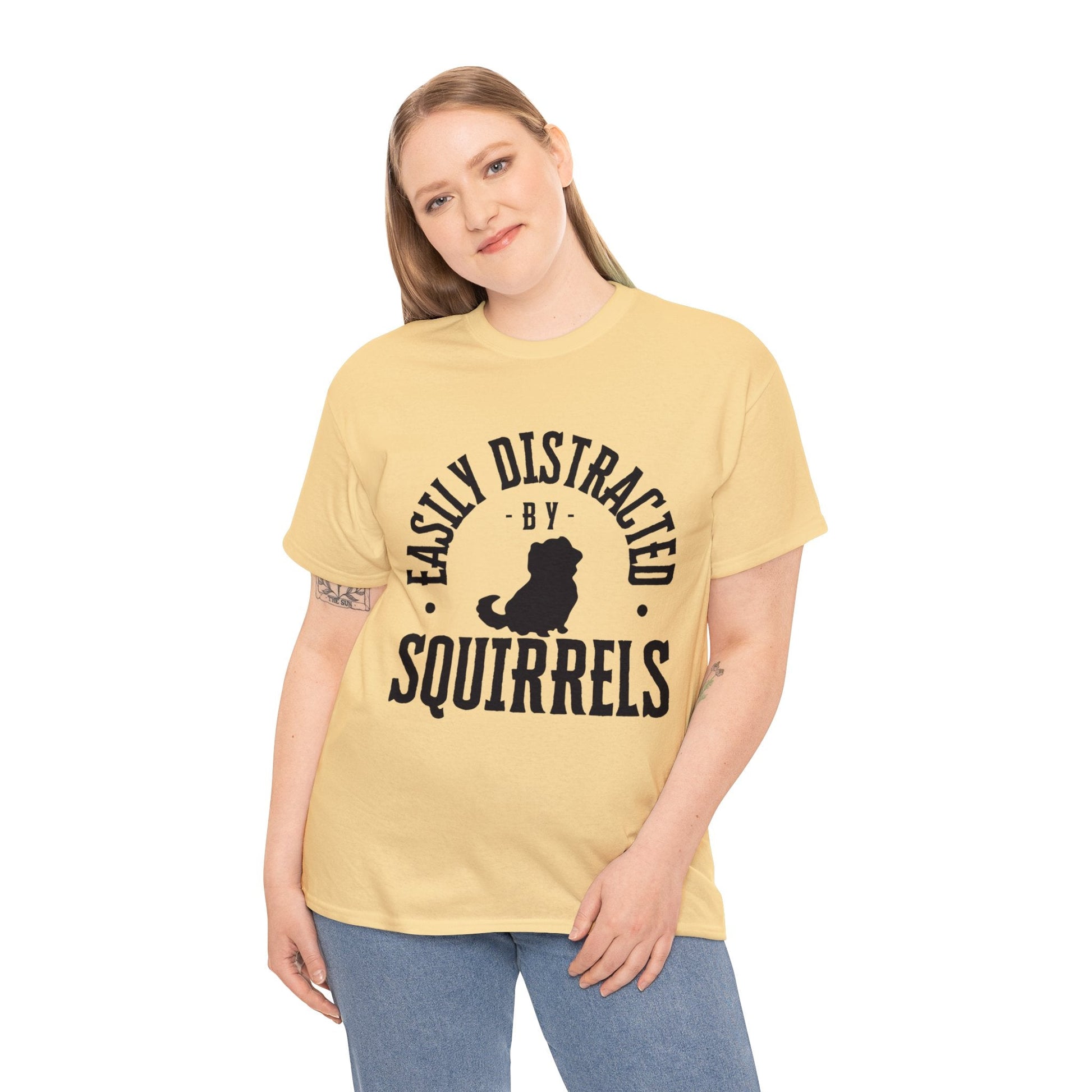 Squirrel! Unisex Heavy Cotton Tee Crew neckDTGT-ShirtWrong Lever Clothing