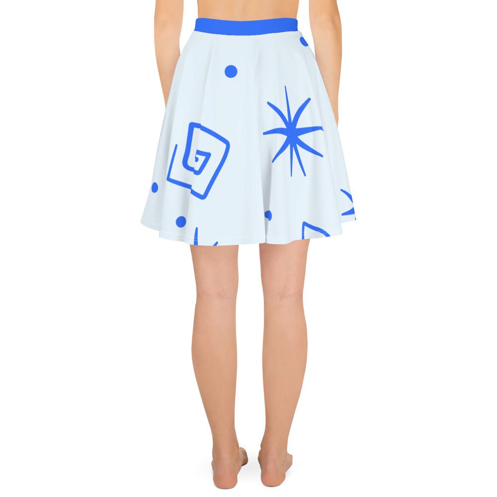 Teacups Blue Skater Skirt alice costumebachelorette stylesCoordinating trip#tag4##tag5##tag6#