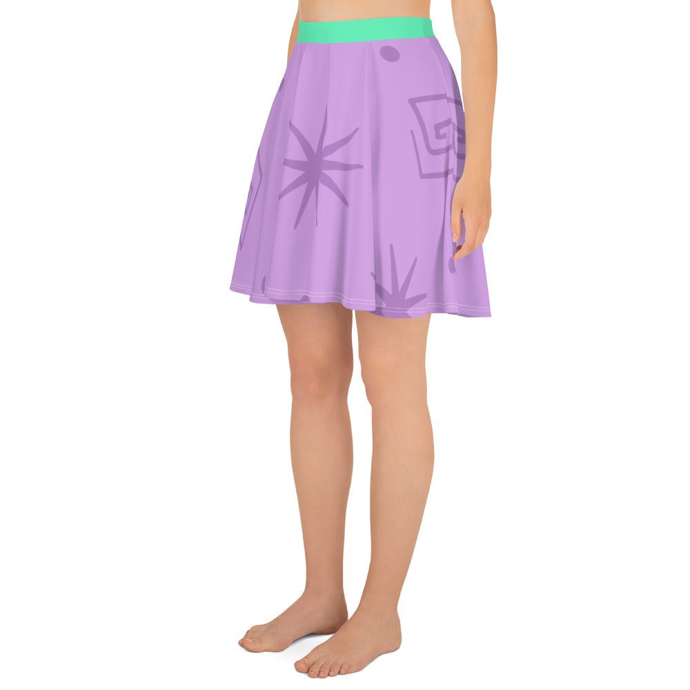 Teacups Purple Skater Skirt alice costumebachelorette stylesCoordinating trip#tag4##tag5##tag6#